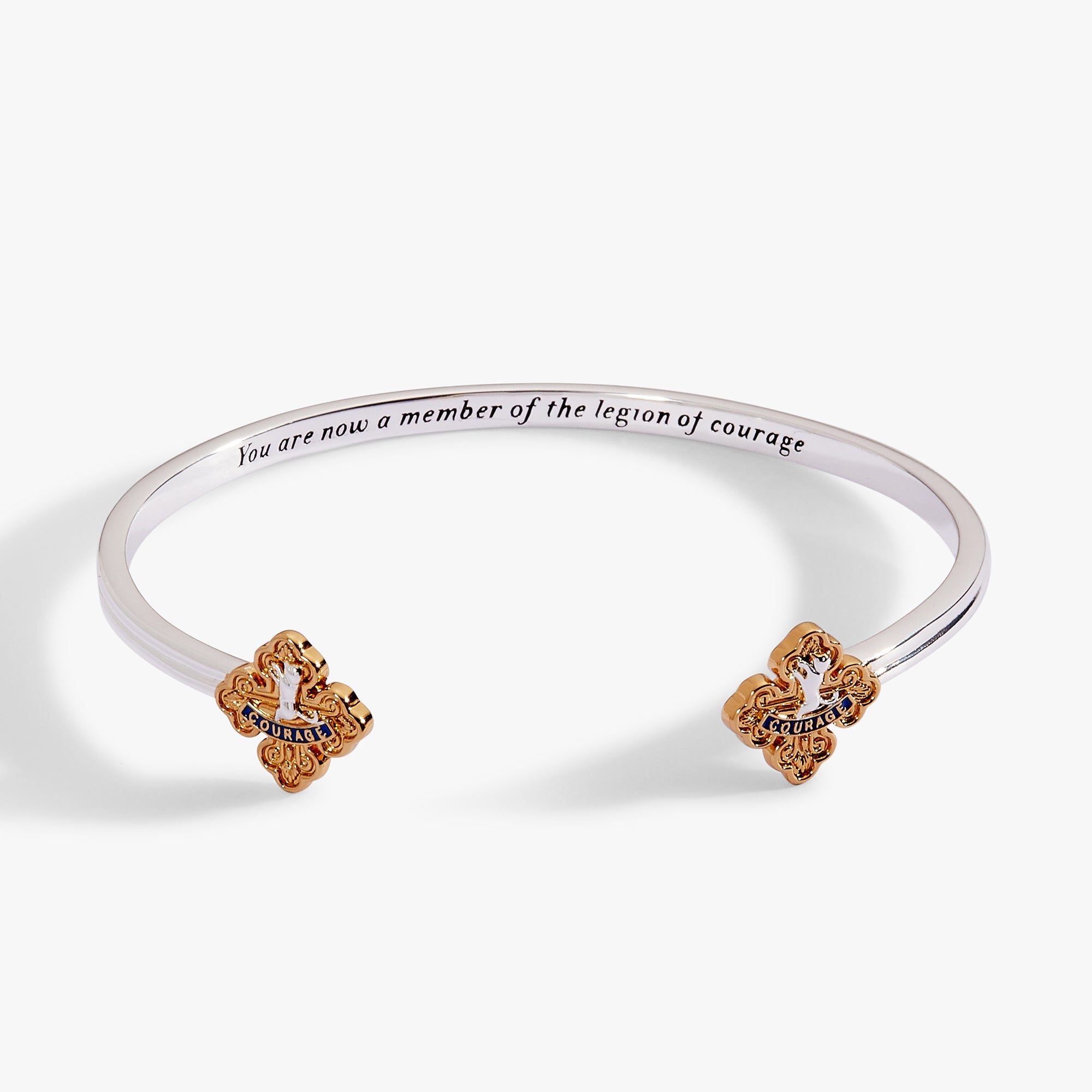 The Wizard of Oz™ Cowardly Lion Cuff Two Tone | Alex and Ani