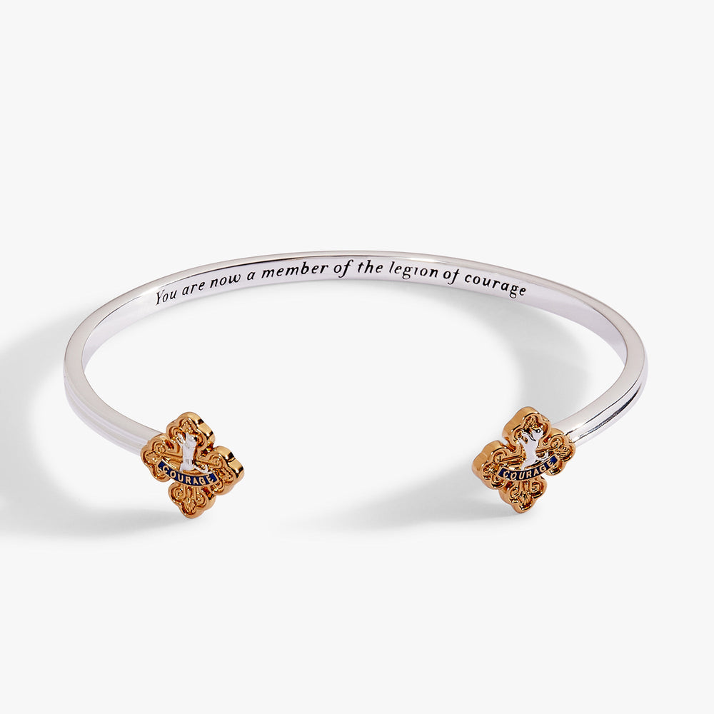 The Wizard of Oz™ Cowardly Lion Cuff Two Tone | Alex and Ani