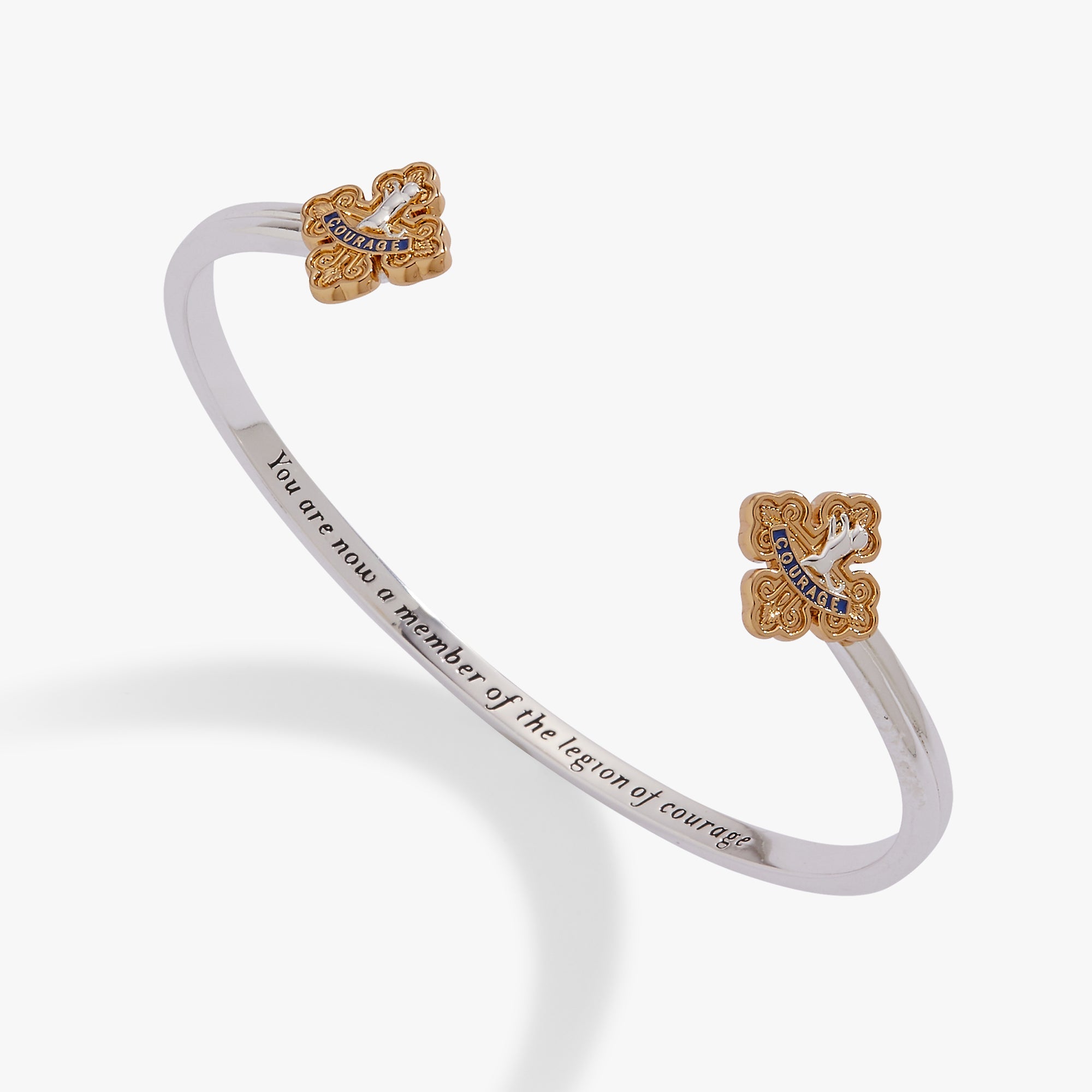 The Wizard of Oz™ Cowardly Lion Cuff Two Tone | Alex and Ani