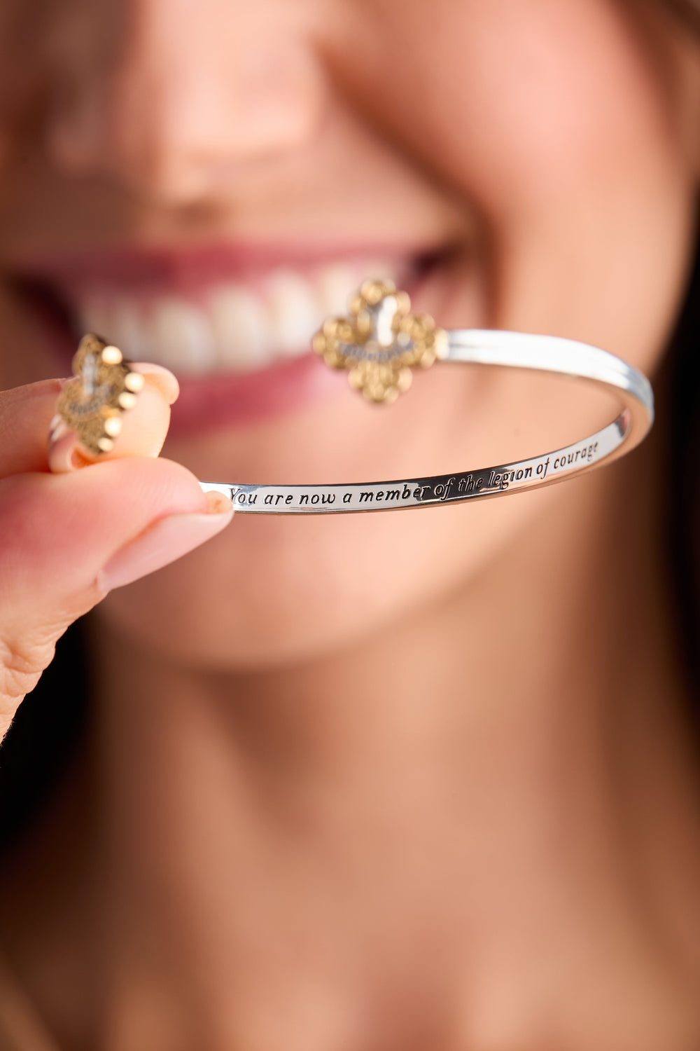 The Wizard of Oz™ Cowardly Lion Cuff Two Tone | Alex and Ani