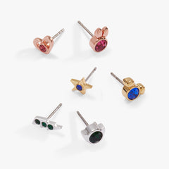 THE POWERPUFF GIRLS™ Mismatch Stud, Set of 3 Tri-Tone | Alex and Ani