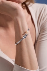 SUPERMAN™ Bypass Cuff Two Tone | Alex and Ani