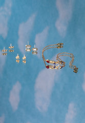 SUPERMAN™ Stud Set Gold | Alex and Ani