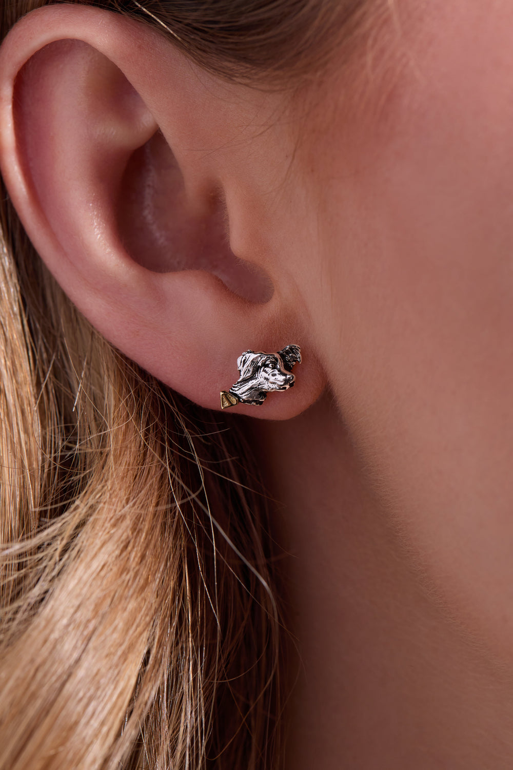 SUPERMAN™ Krypto Stud Two Tone | Alex and Ani