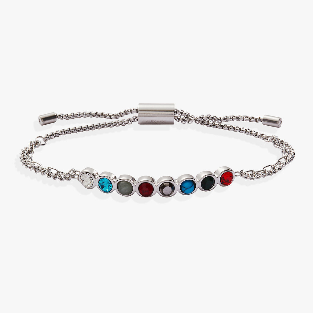 Daughter Acrostic Bolo Stainless Steel Gold | Alex and Ani