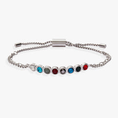 Daughter Acrostic Bolo Stainless Steel Gold | Alex and Ani