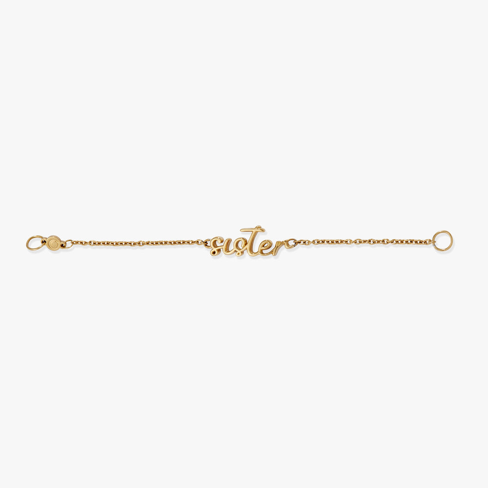 “Sister” Strand Stainless Steel Gold | Alex and Ani