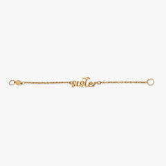 “Sister” Strand Stainless Steel Gold | Alex and Ani