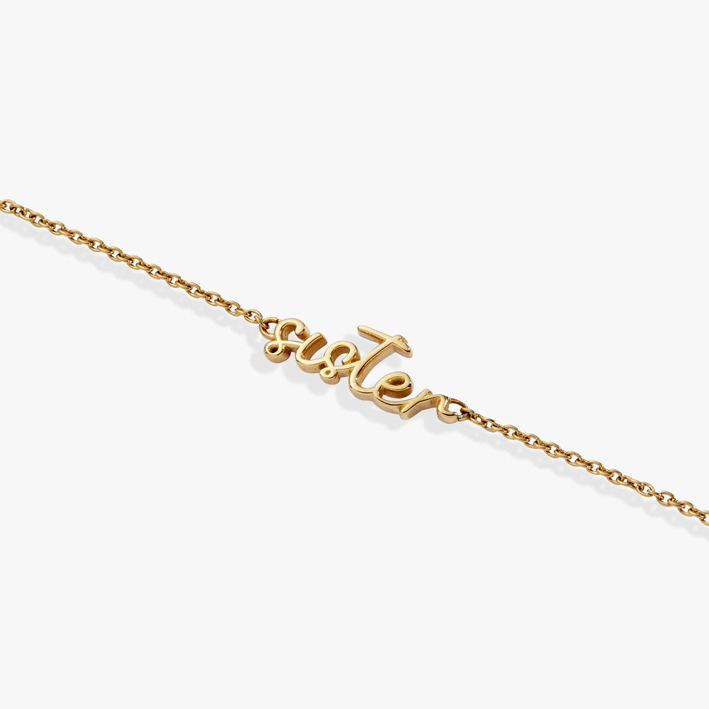 “Sister” Strand Stainless Steel Gold | Alex and Ani