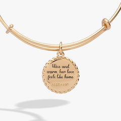 Grandma Charm Bangle Gold | Alex and Ani