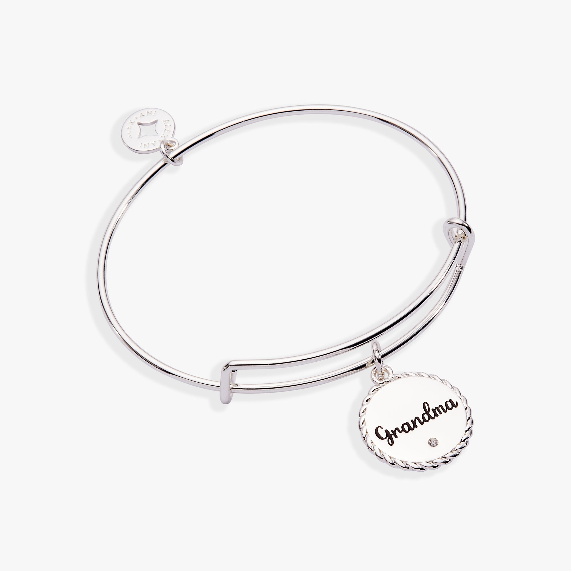 Grandma Charm Bangle Gold | Alex and Ani
