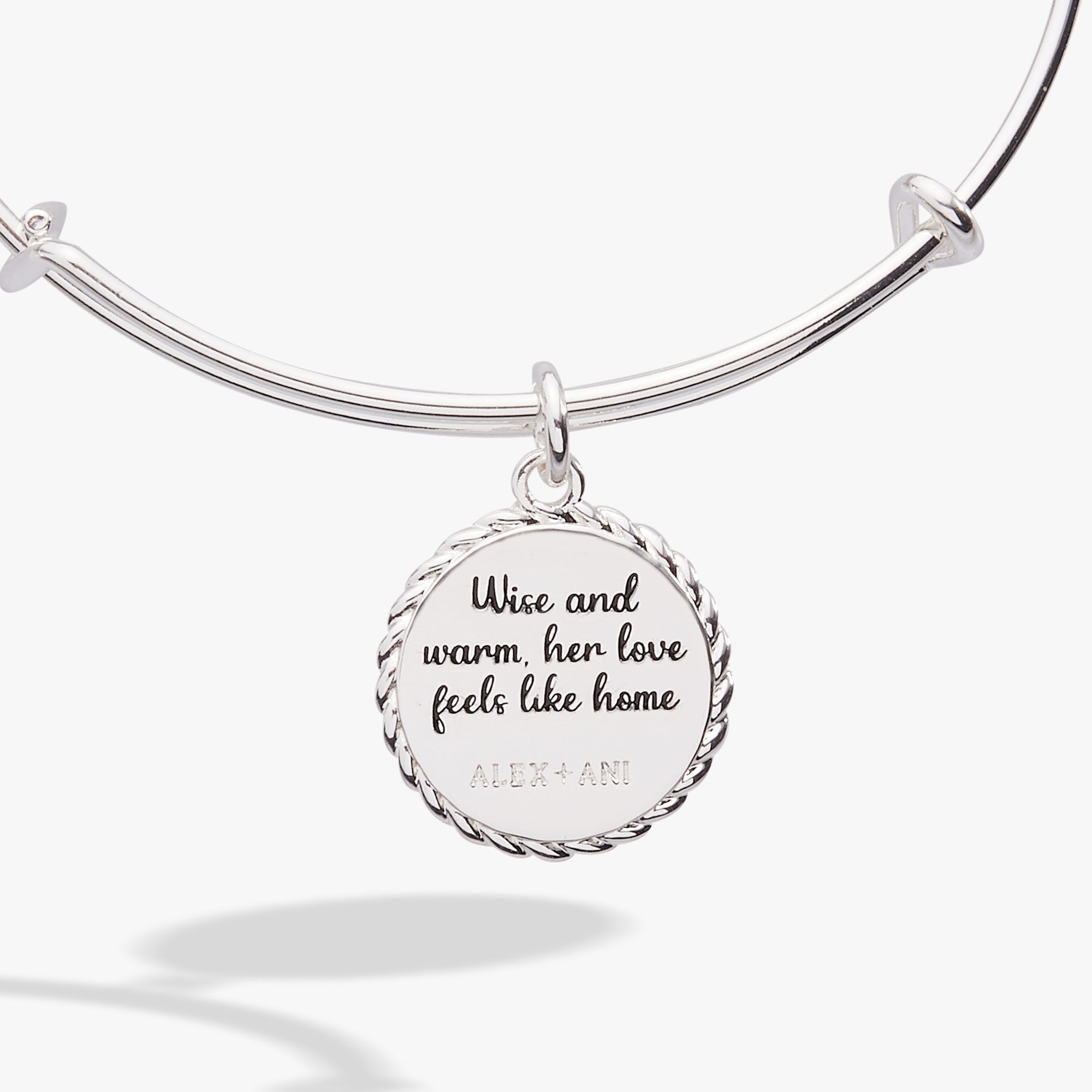 Grandma Charm Bangle Gold | Alex and Ani