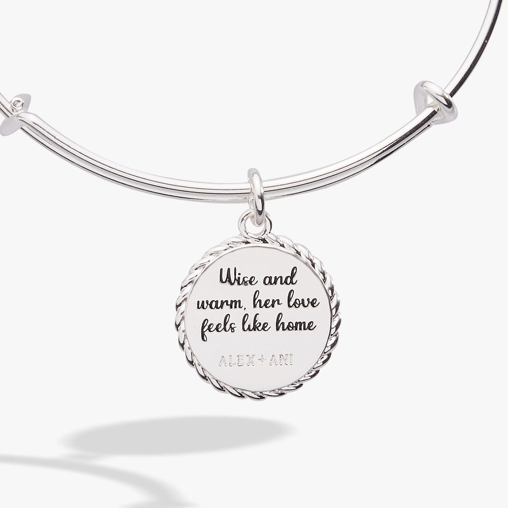 Grandma Charm Bangle Gold | Alex and Ani