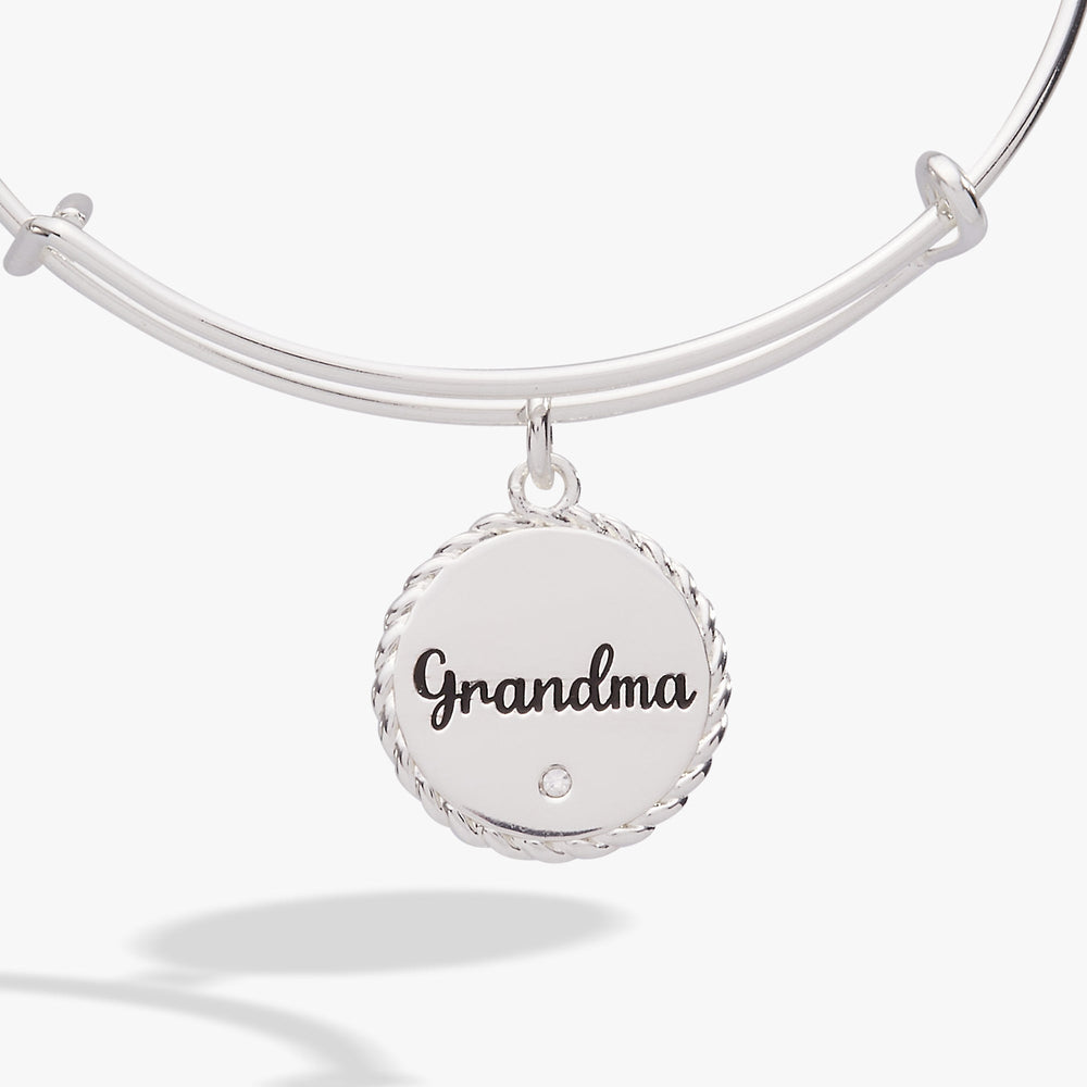 Grandma Charm Bangle Gold | Alex and Ani