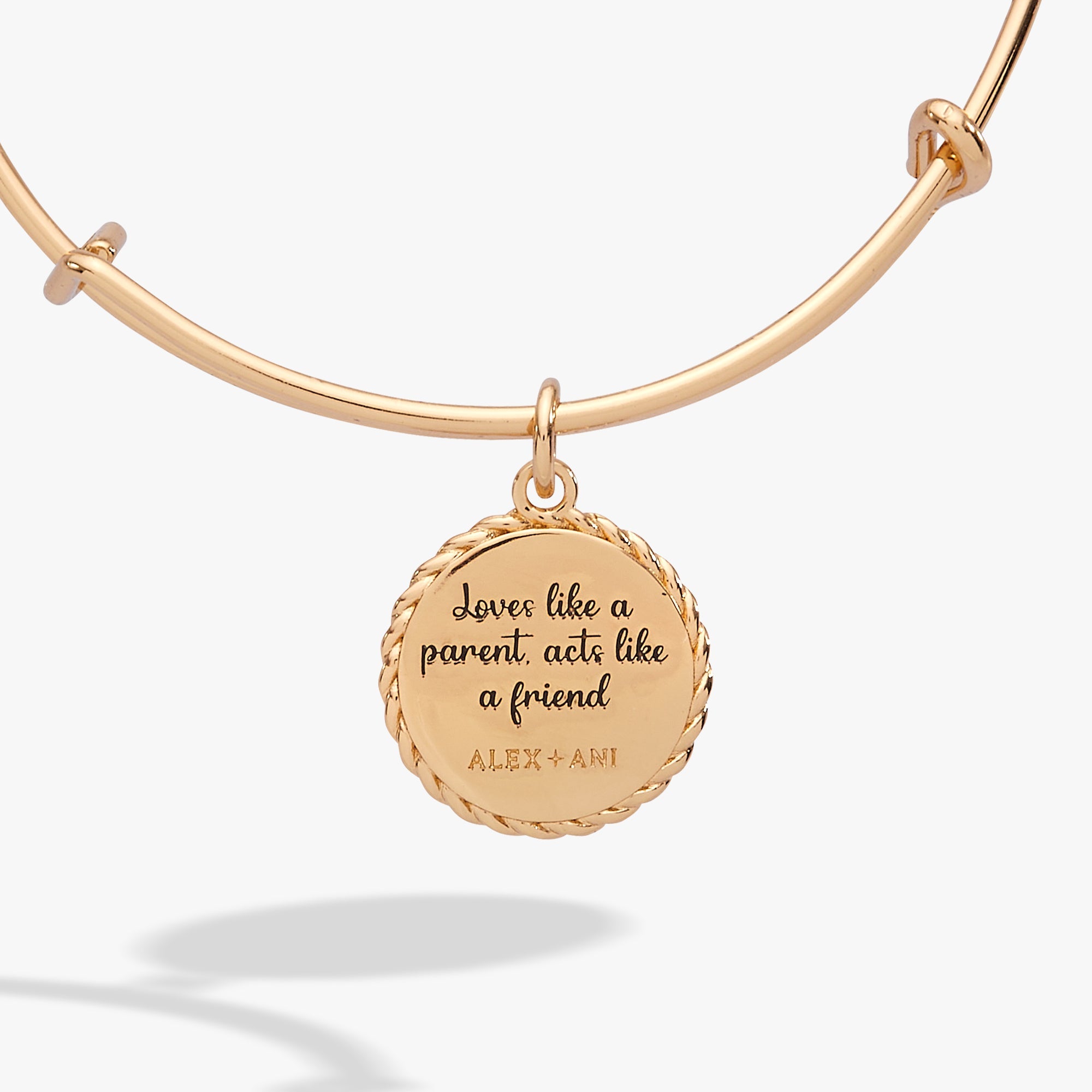 Godmother Charm Bangle Gold | Alex and Ani