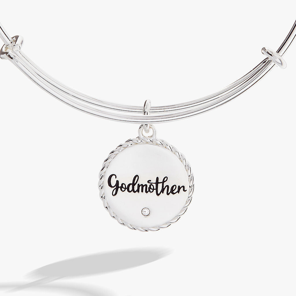Godmother Charm Bangle Gold | Alex and Ani