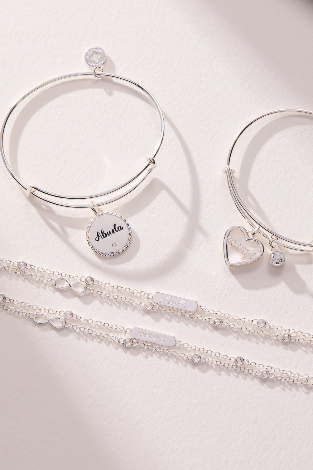 Mexico - Abuela Infinity Adjustable Bracelet Gold | Alex and Ani