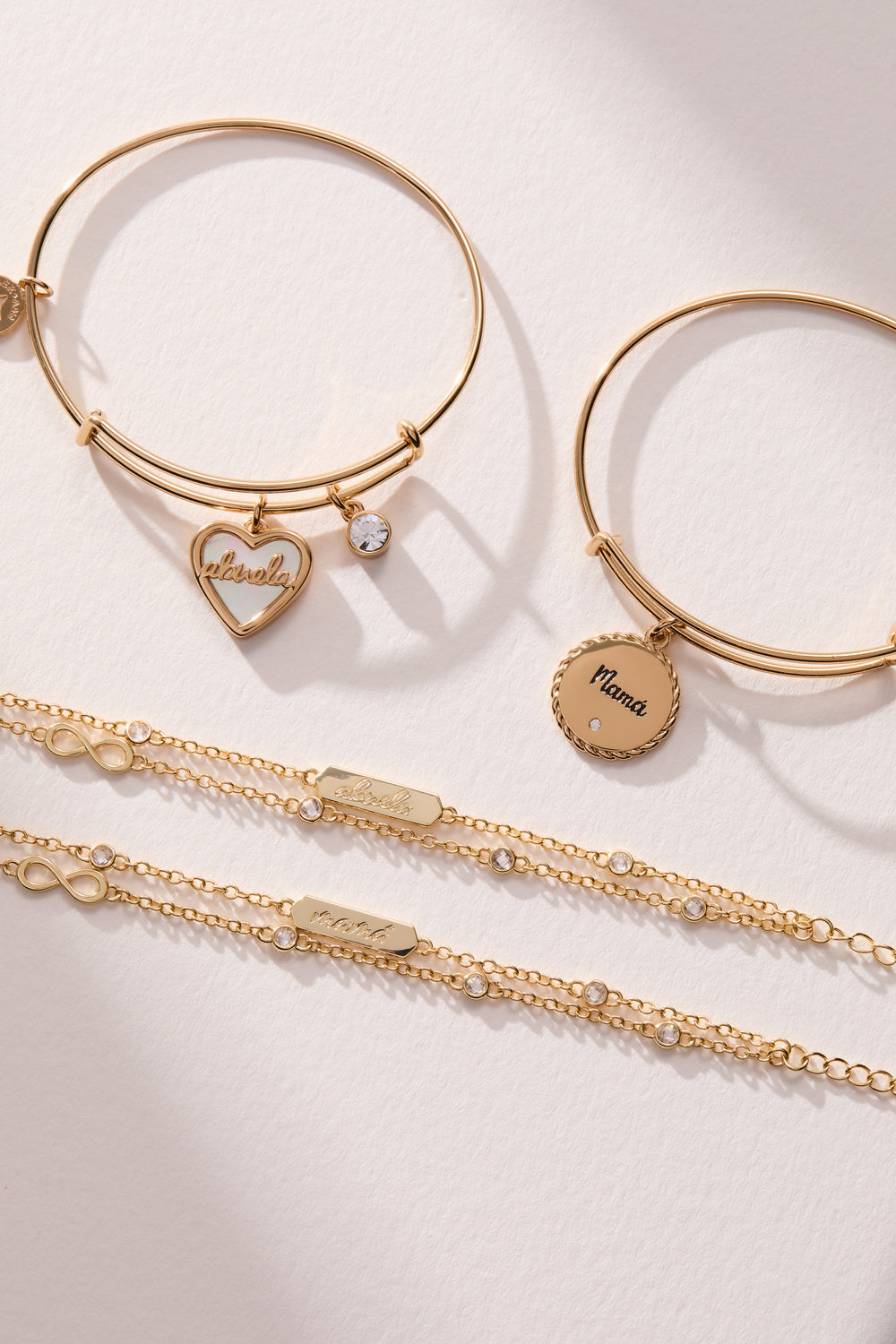 Mexico - Abuela Infinity Adjustable Bracelet Gold | Alex and Ani