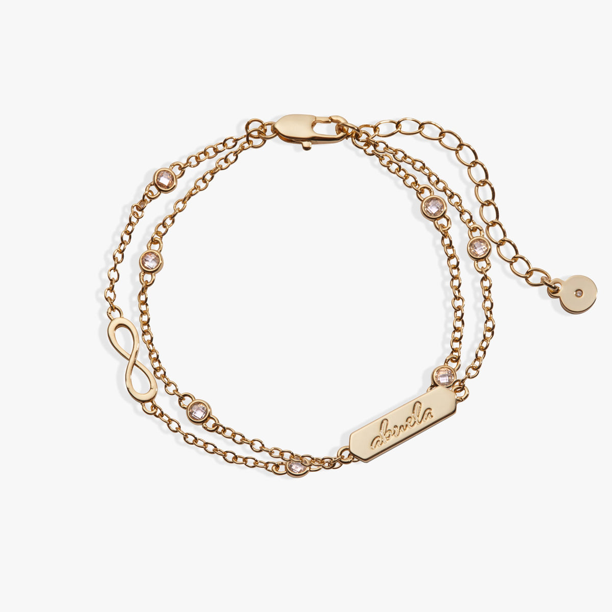 Mexico - Abuela Infinity Adjustable Bracelet Gold | Alex and Ani