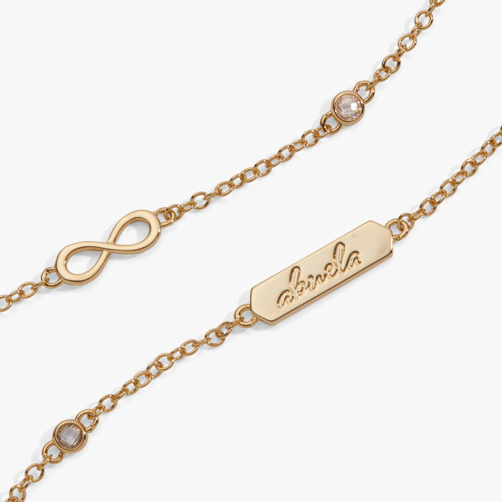 Mexico - Abuela Infinity Adjustable Bracelet Gold | Alex and Ani