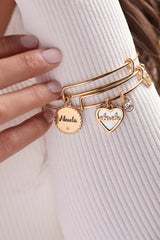 BILY Mexico - Abuela MOP Heart EWB Duo Gold | Alex and Ani