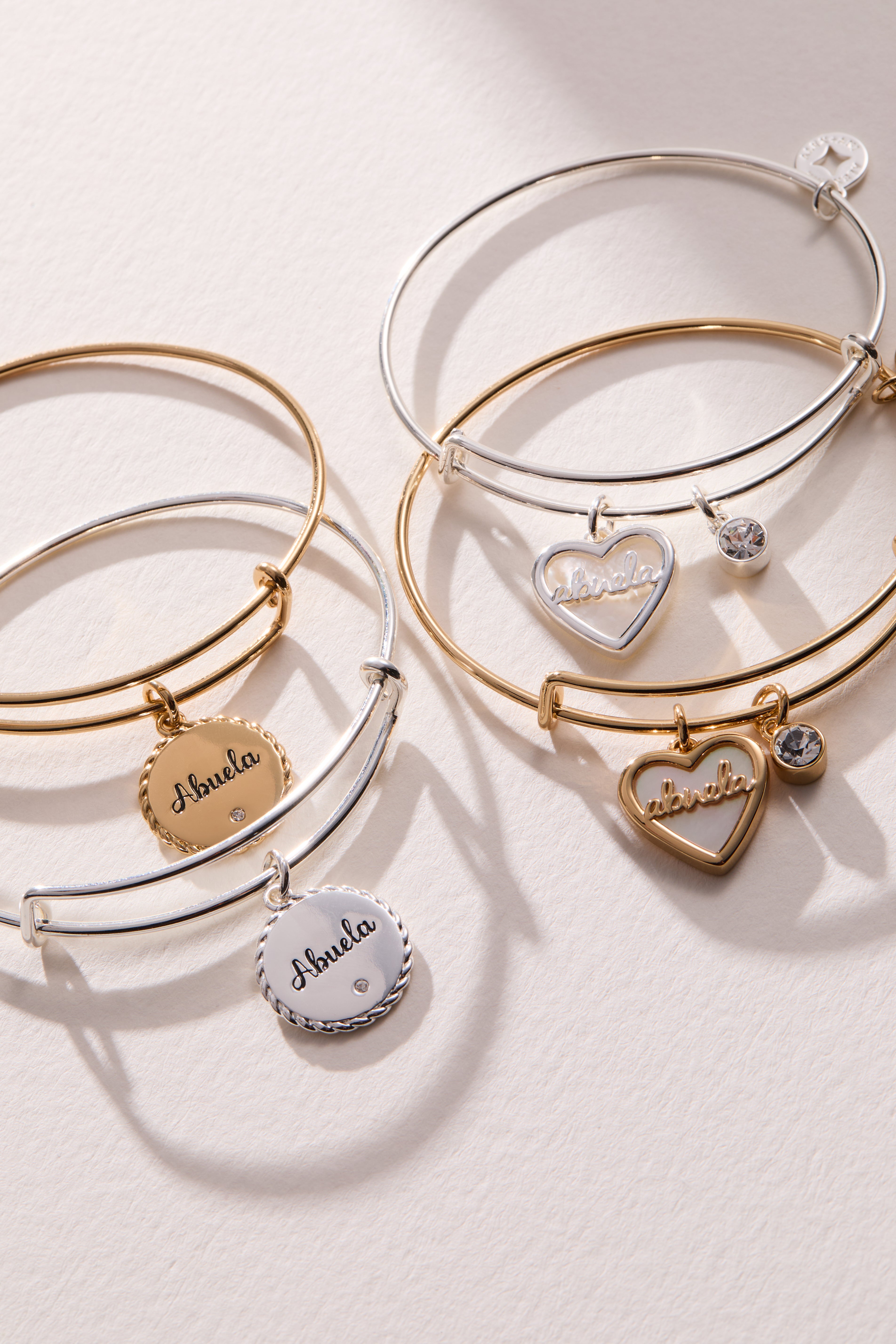 BILY Mexico - Abuela MOP Heart EWB Duo Gold | Alex and Ani