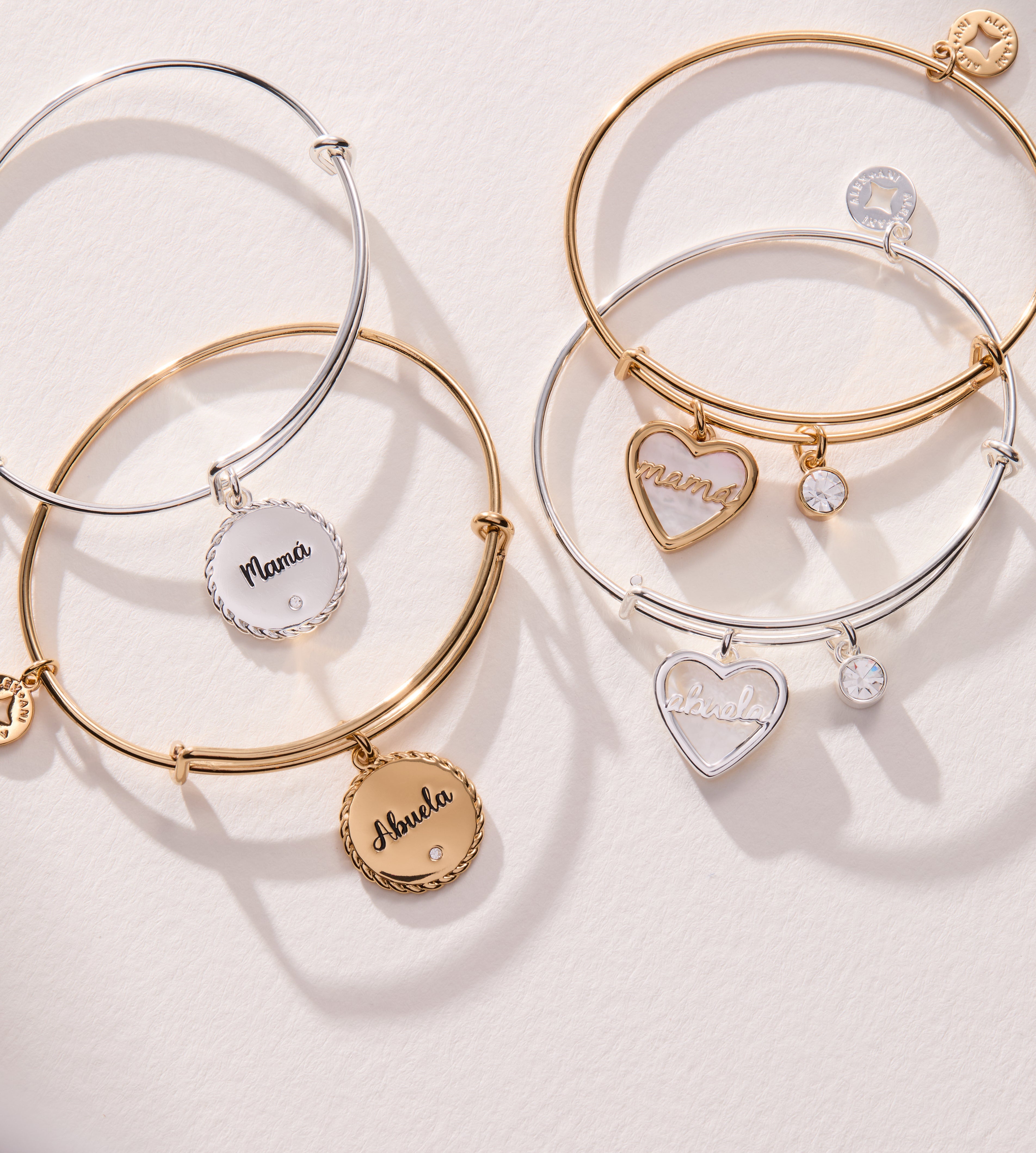 BILY Mexico - Abuela MOP Heart EWB Duo Gold | Alex and Ani