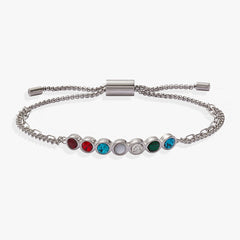 Grandma Acrostic Bolo Stainless Steel Silver | Alex and Ani