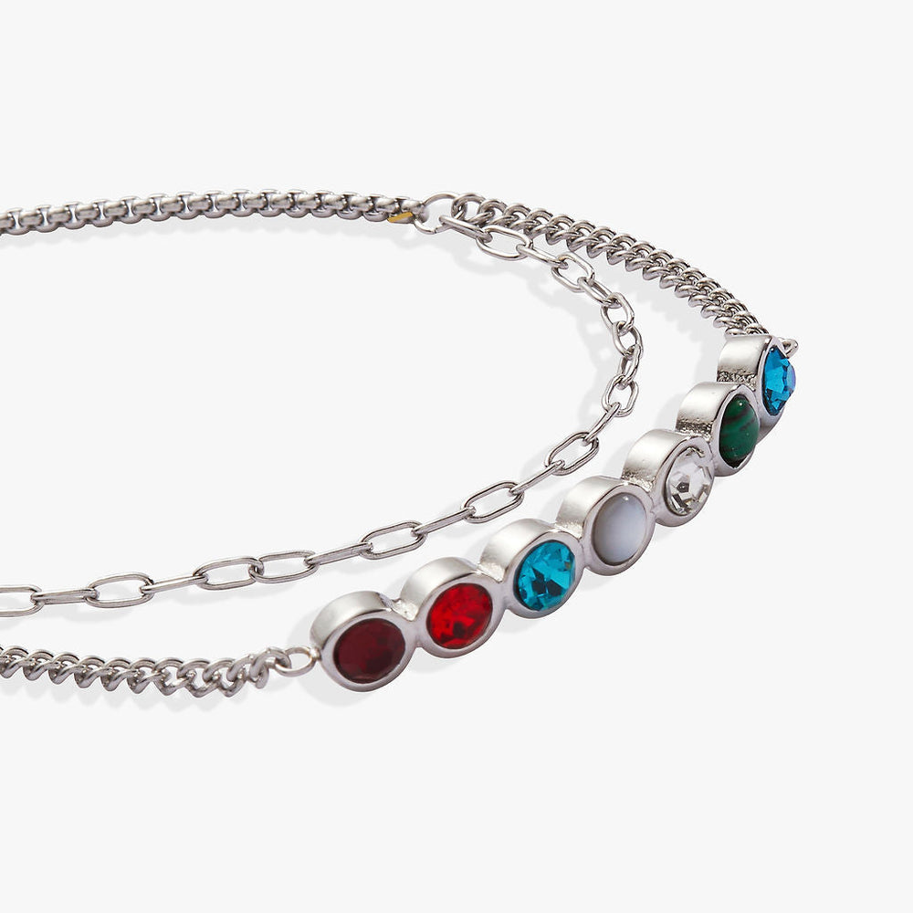 Grandma Acrostic Bolo Stainless Steel Silver | Alex and Ani