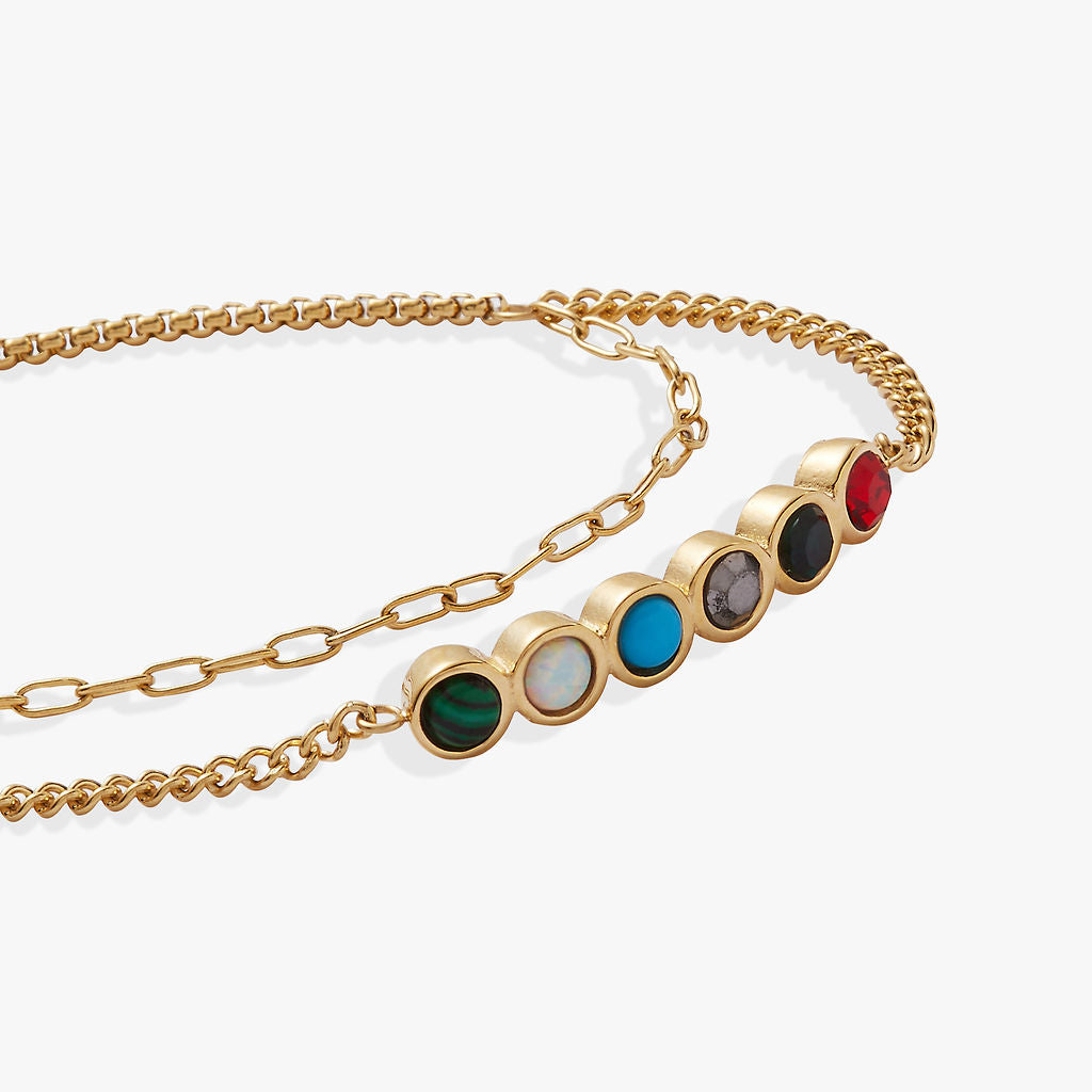Mother Acrostic Bolo Stainless Steel Gold | Alex and Ani