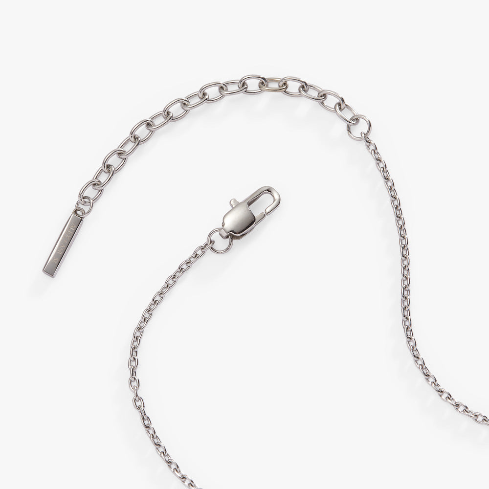 Crystal Heart Pendant Necklace – Romantic Special Occasion Jewelry Stainless Steel Silver | Alex and Ani