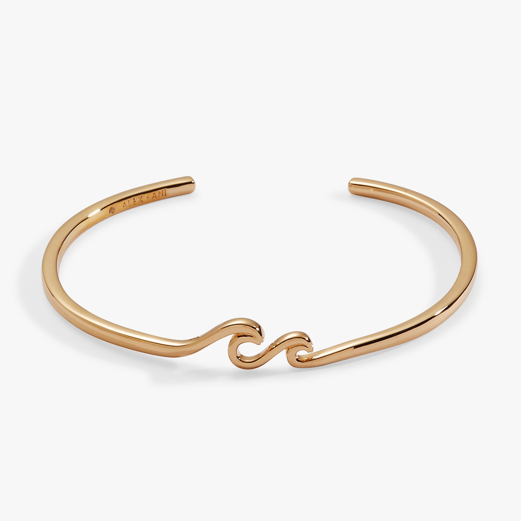 Wave Cuff Gold | Alex and Ani