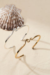 Wave Cuff Gold | Alex and Ani