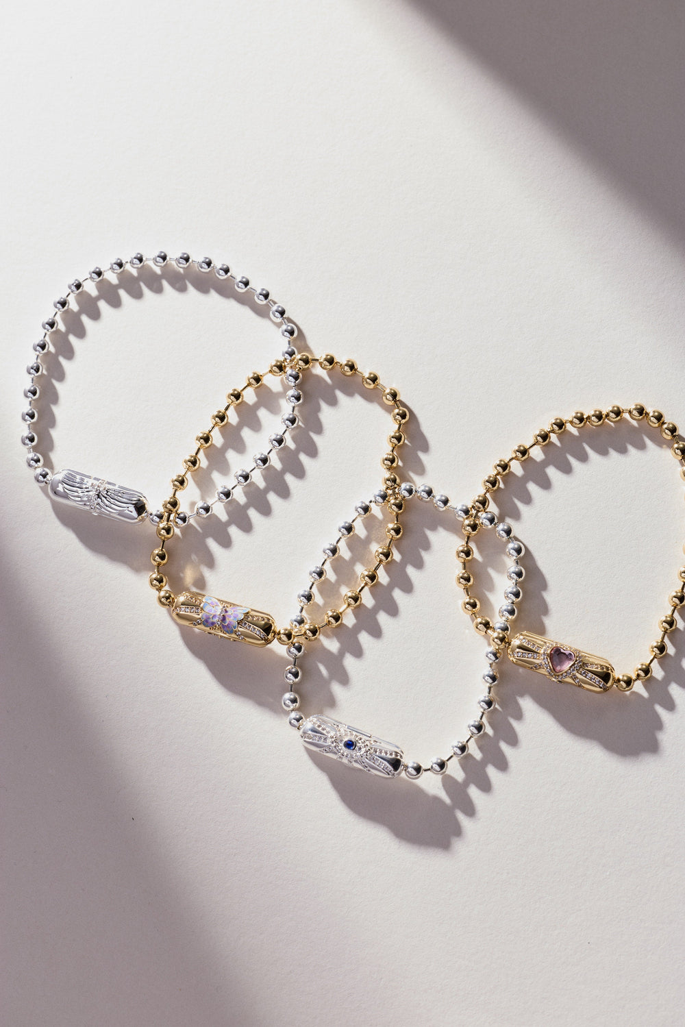 Evil Eye Barrel Closure Bracelet Gold | Alex and Ani