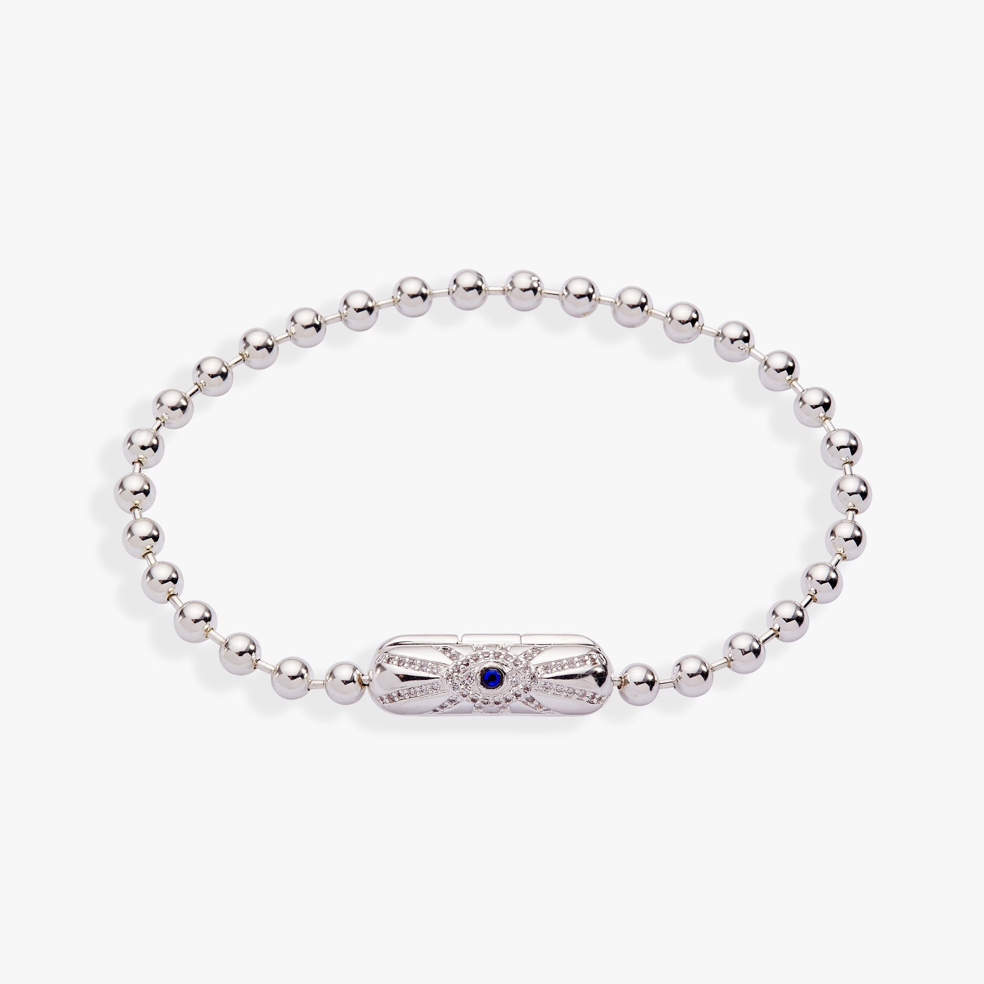 Evil Eye Barrel Closure Bracelet Gold | Alex and Ani