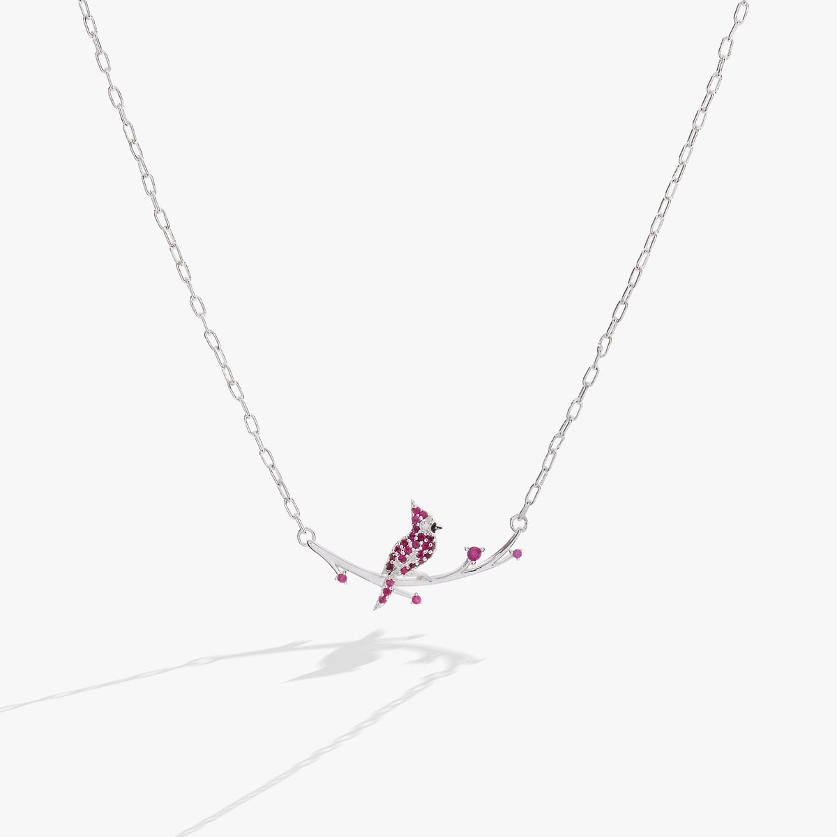Cardinal Necklace Silver | Alex and Ani