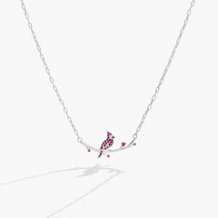 Cardinal Necklace Silver | Alex and Ani