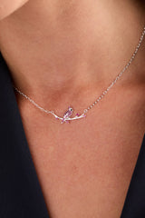 Cardinal Necklace Silver | Alex and Ani
