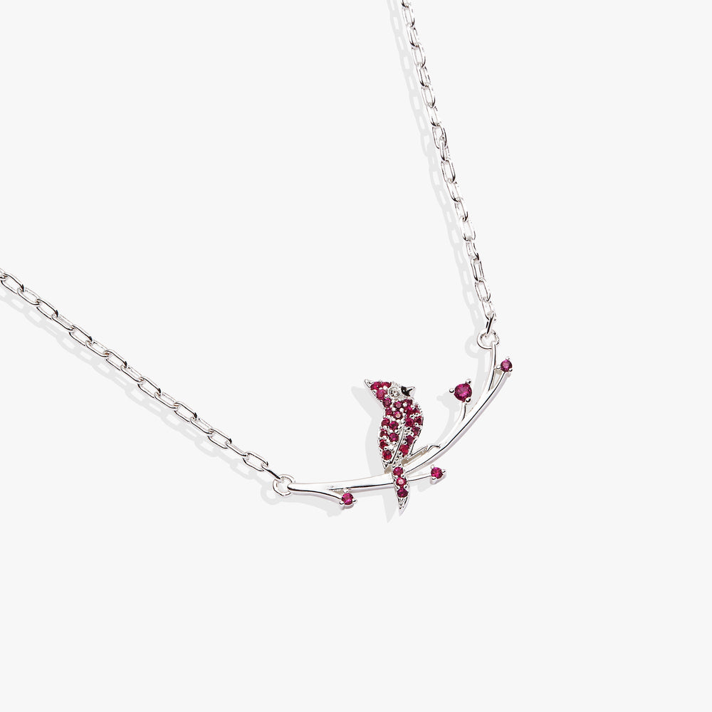 Cardinal Necklace Silver | Alex and Ani
