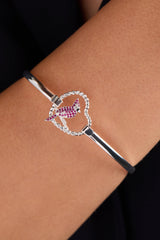Cardinal Bangle Silver | Alex and Ani