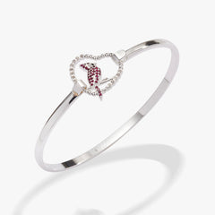 Cardinal Bangle Silver | Alex and Ani