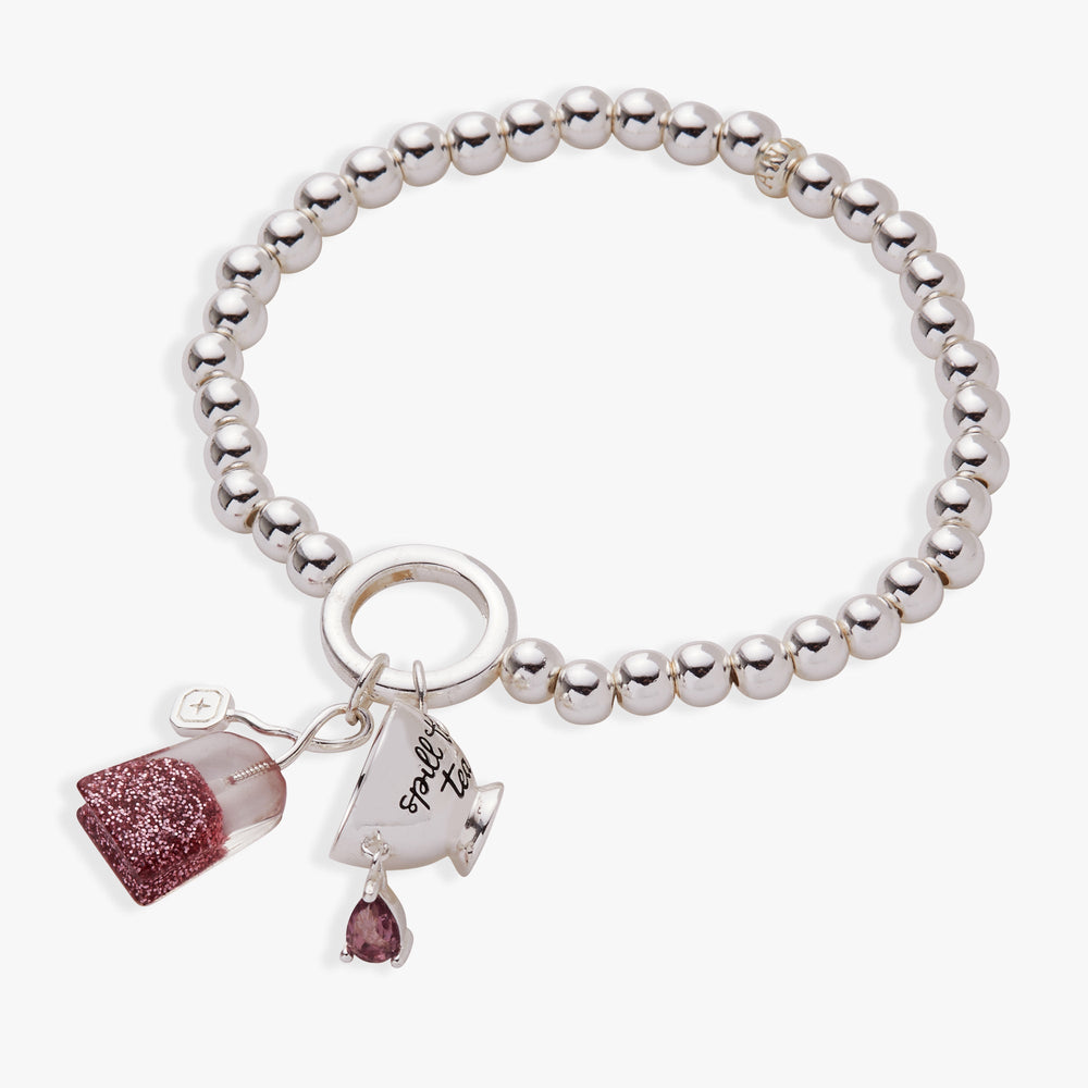 Spill the Tea Stretch Bracelet Gold | Alex and Ani