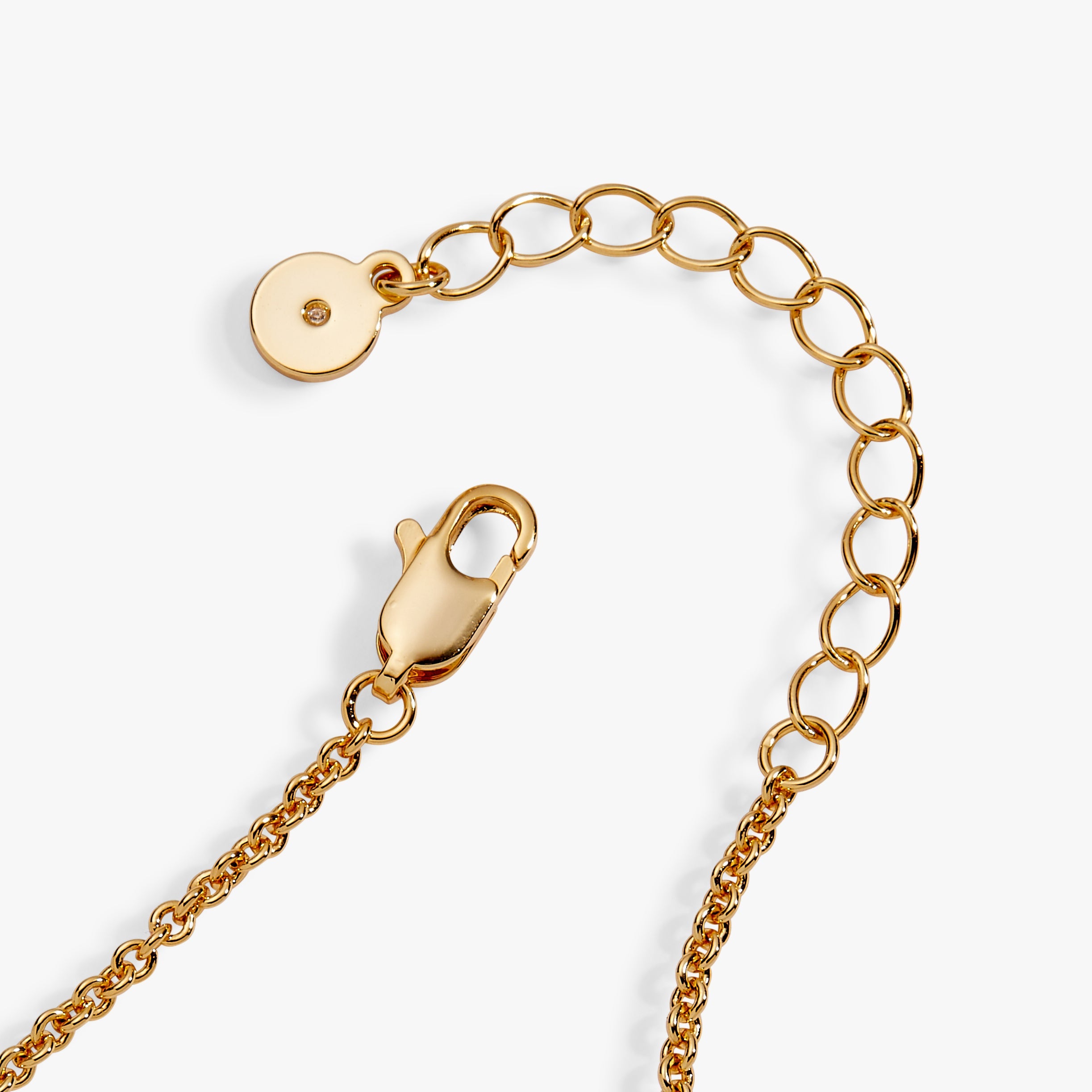 Taco Inline Charm Bracelet Gold | Alex and Ani