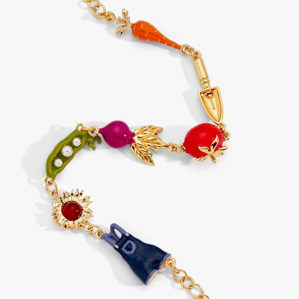 Farmers' Market Inline Bracelet Gold | Alex and Ani