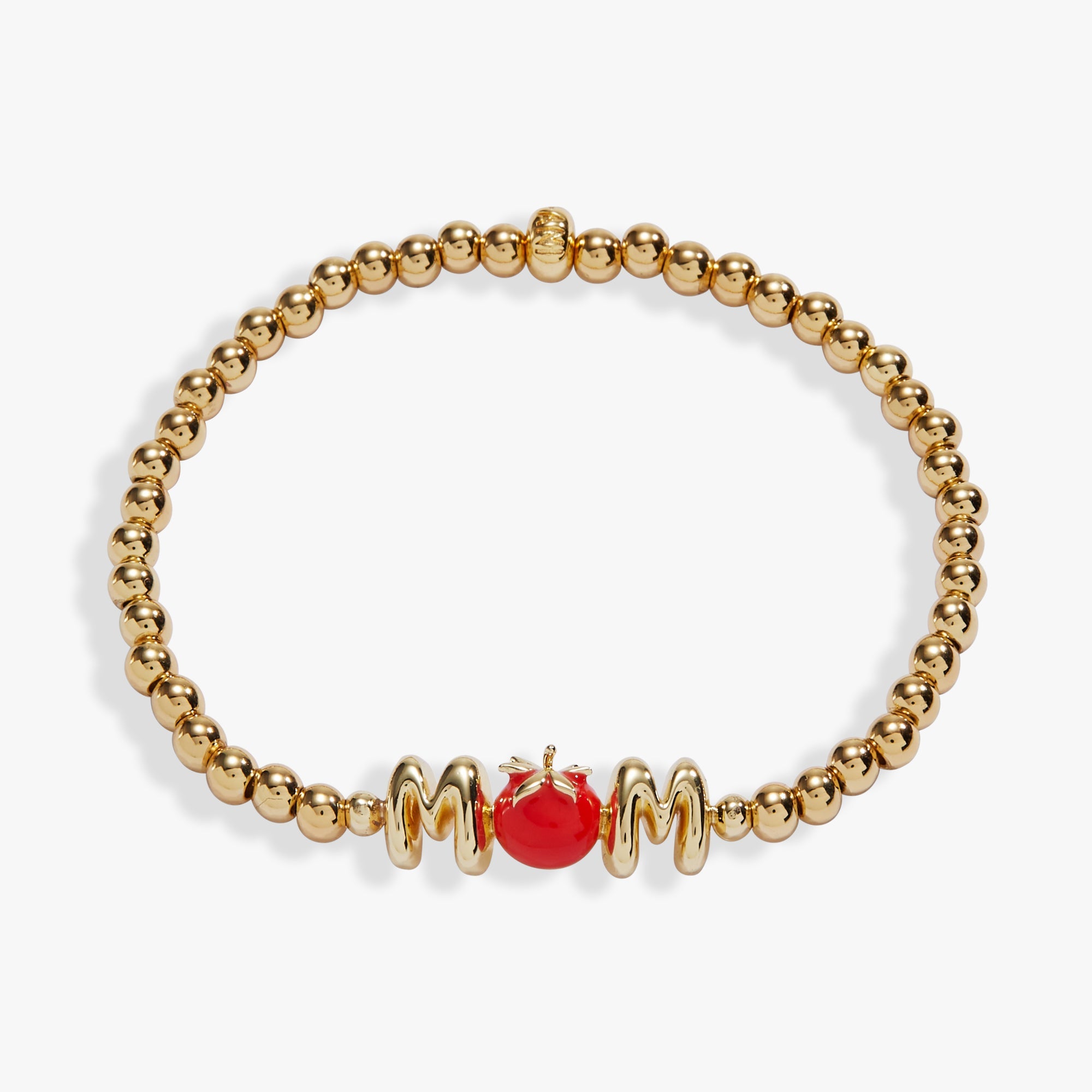 Farmers' Market 'Mom' Stretch Bracelet Gold | Alex and Ani