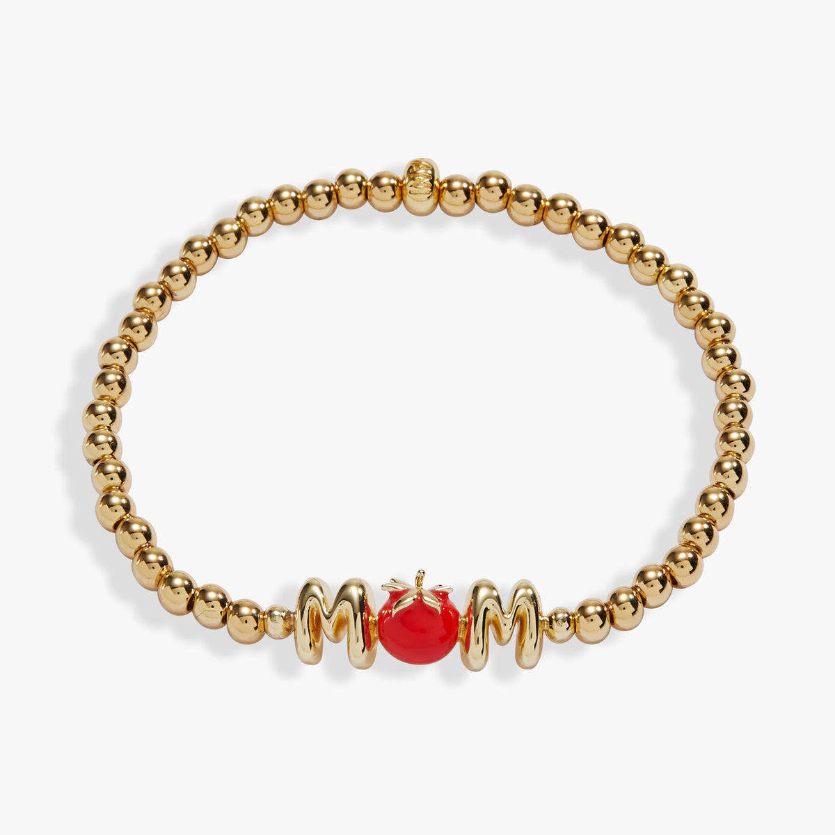 Farmers' Market 'Mom' Stretch Bracelet Gold | Alex and Ani