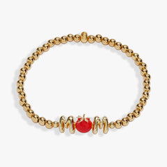 Farmers' Market 'Mom' Stretch Bracelet Gold | Alex and Ani