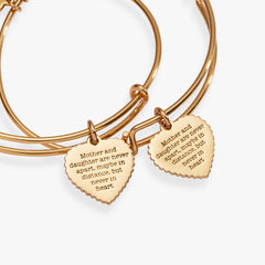 Mother & Daughter Heart Set of 2 Gold | Alex and Ani