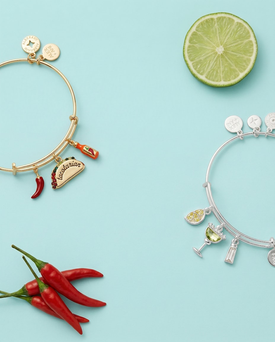 Tacotarian' Multi Charm Bangle
    
    
    
       Gold | Alex and Ani