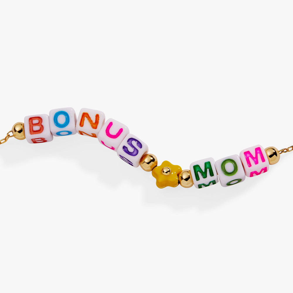 Bonus Mom' Alphabet Bead Linear Bracelet
    
    
    
       Gold | Alex and Ani